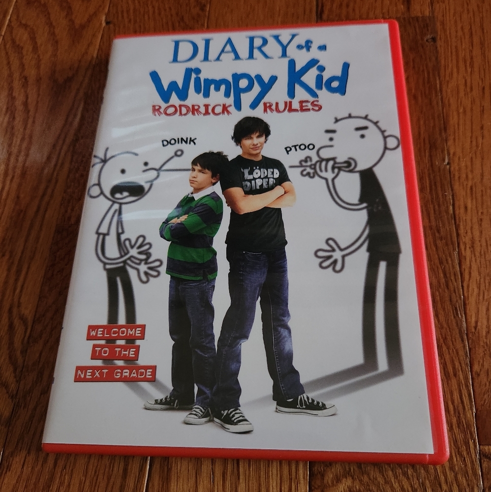 The Diary of a Wimpy Kid Roderick Rules DVD